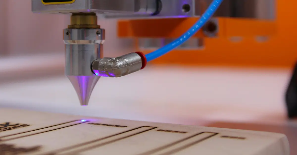 Laser Cutting and Engraving Steam Futures Workshop Series Clearly a laser engraving on a wood block